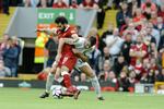 Sæsonens første opgør mellem de to storklubber sluttede 0-0 på Anfield.  Rui Vieira/AP