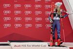 Efter OL-guldet i storslalom har 22-årige Mikael Shiffrin nu sikret sig den samlede World Cup for andet år i træk. Marco Tacca/Ritzau Scanpix