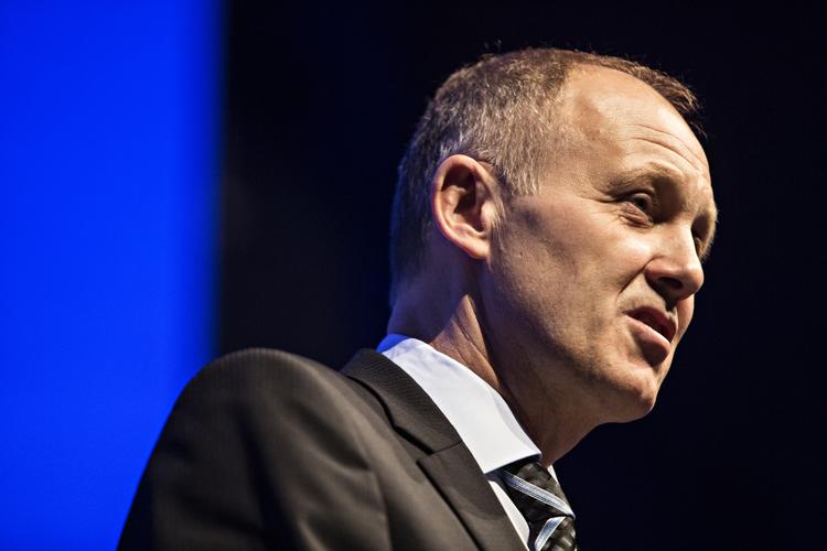 Landets kommuner vil have kompensation for, at staten ikke som aftalt har drevet borgernes gæld på kommunernes vegne, lyder det fra fra KL's næstformand Martin Damm
   Tobias Nicolai/POLFOTO