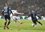 FCK's Viktor Fischer scorede i Parken, hvor det blev spændende efter pausen.  Poulsen Lars/POLFOTO
