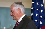 Rex Tillerson er den seneste i den lange række af Trump-rådgivere, som er blevet fyret eller selv er gået.
   Cliff Owen/AP