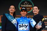 Michal Kwiatkowski
forsvarede sin samlede førsteplads i Tirreno-Adriatico på den afsluttende enkeltstart.
   Dario Belingheri/AP