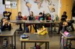 På skolen i Tingbjerg har mange elever en ikkevestlig baggrund og bor i et boligområde på ghettolisten.  Finn Frandsen/POLFOTO