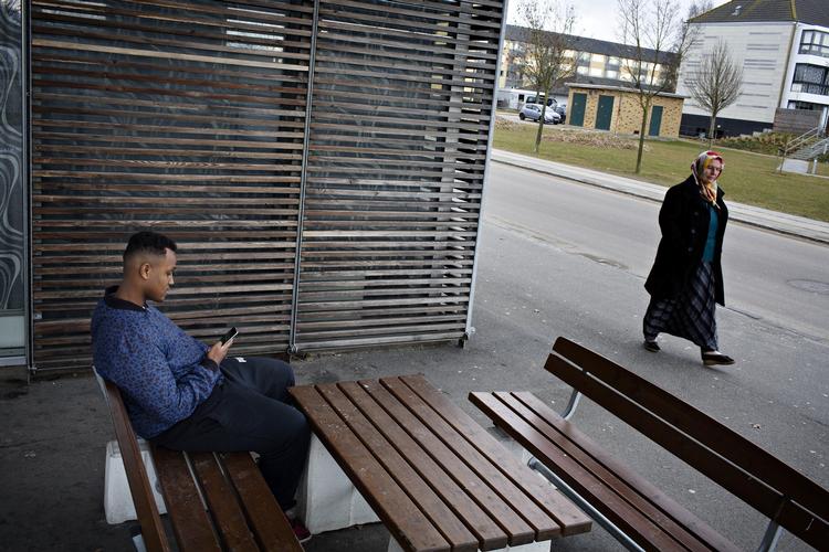 Der bor 1700 mennesker i Motalavej-området i Korsør. Halvdelen er indvandrere og efterkommer fra ikkevestlige lande. 44 procent af de voksne er udenfor arbejdsmarkedet.
  Martin Lehmann/POLFOTO