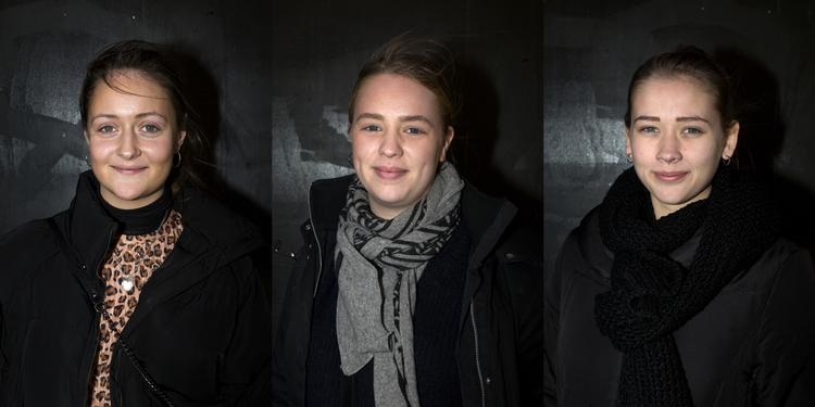 Alberte og Lea Guldberg og Lisa Hvass ser mest DR fra hjemmesiden, hvor de kan hente programmerne, når de vil se dem. De er ret enige om, at DR skal holde fast ved at lave dokumentarprogrammer, men mener generelt, at der kun er lidt indhold for dem. Andreas Haubjerg/POLFOTO