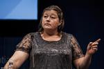Mette Gjerskov har flere tange udtalt sig kritisk om partiledelsen - for eksempel udlændingepolitikken.  Pedersen Mikkel Berg/POLFOTO