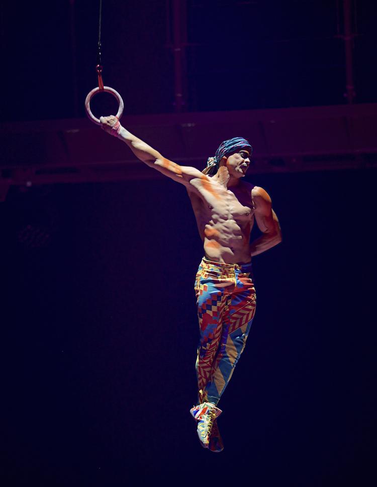 Yann Arnaud var en erfaren performancekunstner.    Michael Kass/AP