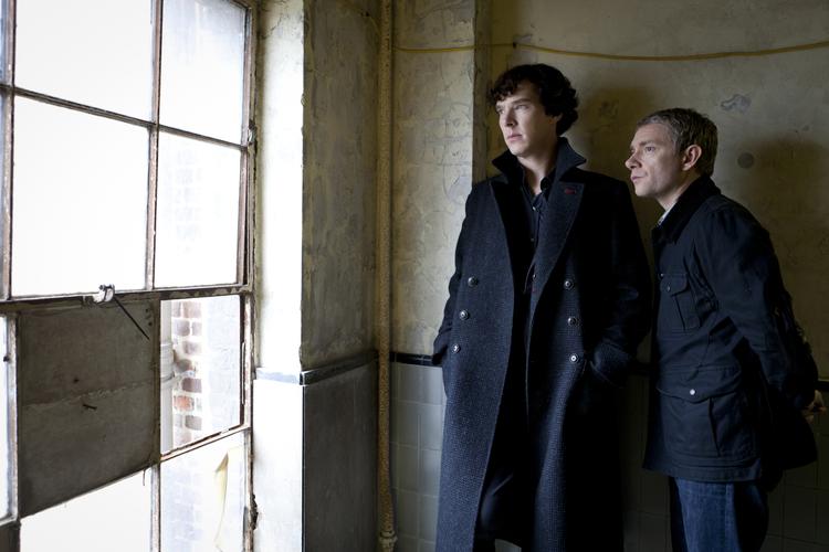 Måske kommer Martin Freeman aldrig til at spille sammen med Benedict Cumberbatch igen som Sherlock og Watson. Colin Hutton/AP