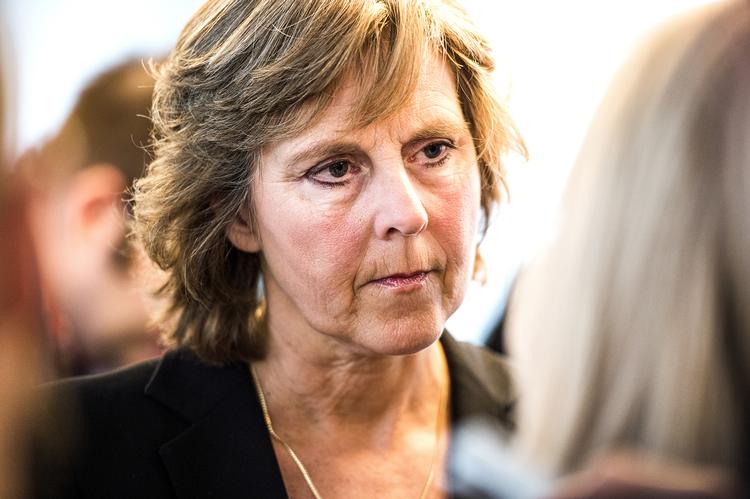 Connie Hedegaard er tiltrådt som ny bestyrelsesformand for Berlingske Media.   Ólafur Steinar Gestsson/Ritzau Scanpix