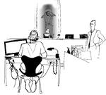 Ubådskaptajnen udspørges af anklageren, Jakob Buch-Jepsen. Anne-marie Steen Petersen/POLITIKEN