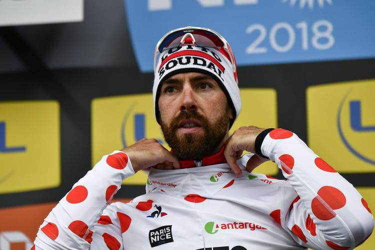 Belgieren Thomas De Gendt, der i dag slog uimodståeligt til i Volta a Catalunya, hyldedes tidligere i denne måned som bjergkonge i Paris-Nice.
   Jeff Pachoud/Ritzau Scanpix