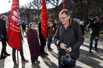 Formanden for de kommunale tjenestemænd og overenskomstansatte, Anders Bondo, skal helt sikkert til Fredericia i dag. Billedet er fra et tidligere møde i Forligsinstitutionen i København.  Jens Dresling/POLFOTO