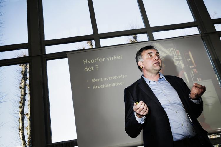 Borgmesteren på Samsø, Marcel Meijer (S).
   Tycho Gregers/POLFOTO