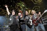 Punkerne Pertti Kurikan Nimipäivats vandt retten til at repræsentere Finland ved Eurovision Song Contest 2015 ved den såkaldte Yle's New Music Competition i Helsinki. Arkivfoto Markku Ulander