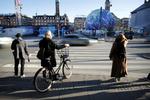 Cykelfolket vil ikke opleve den helt store modvind på cykelstierne, men til gengæld bliver weekenden vejrmæssigt grå med enkelte lyspunkter. 
     Jens Dresling/POLFOTO