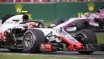 Kevin Magnussen  leverede den bedste kvalifikation i tiden som Haas-kører. Rick Rycroft/AP