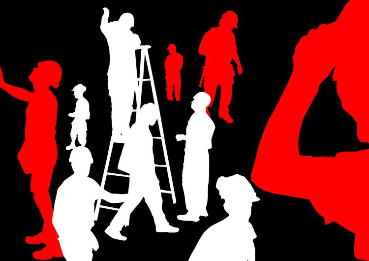 Midt i et buldrende opsving, hvor der mangler hænder, har fire ud af ti virksomheder inden for det seneste år fået ansøgninger fra ledige, der slet ikke er interesserede i det job, de søger. Originalfotos Niels Hougaard, Ernst Van Horde, Lærke Posselt (Collage: Rasmus Vendrup) 