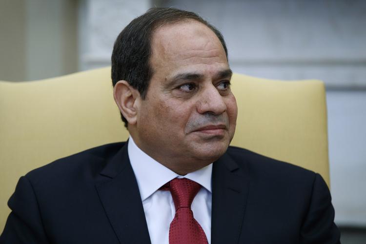 Egyptens præsident, Abdel-Fattah al-Sisi Evan Vucci/AP