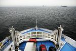 ARKIVFOTO. Bilfærge på vej over Øresund mellem Helsingør og Helsingborg.  Thomas Borberg/POLFOTO