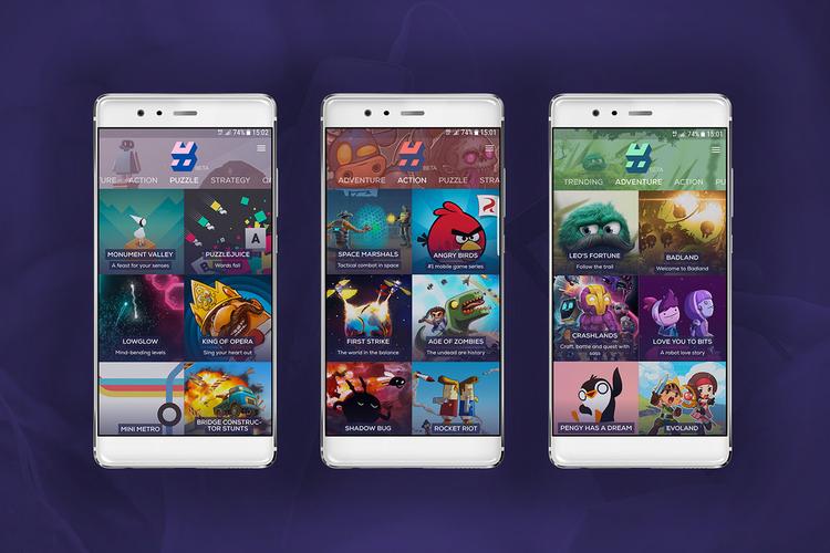 Lige nu er over 100 spil tilgængelige på app'en. 200 flere kommer snart. Hatch Entertainment
