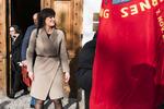 Innovationsminister Sophie Løhde (V) Møde i forligsinstitutionen Sankt Annæ Plads 5 i København torsdag den 1. marts 2018. Fagforeningerne rejser tvivl om gyldigheden af lockoutvarsel af offentligt ansatte. Det er et led i kampen om at vinde befolkningens gunst, mener forsker. Det skriver Ritzau, onsdag den 14. marts 2018.. (Foto: Martin Sylvest/Scanpix 2018)
   Martin Sylvest/Ritzau Scanpix