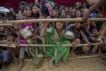 Forfølgelsen i Myanmar har ført til, at omkring 700.000 rohingyaer er flygtet til nabolandet Bangladesh. Arkivfoto Dar Yasin/AP
