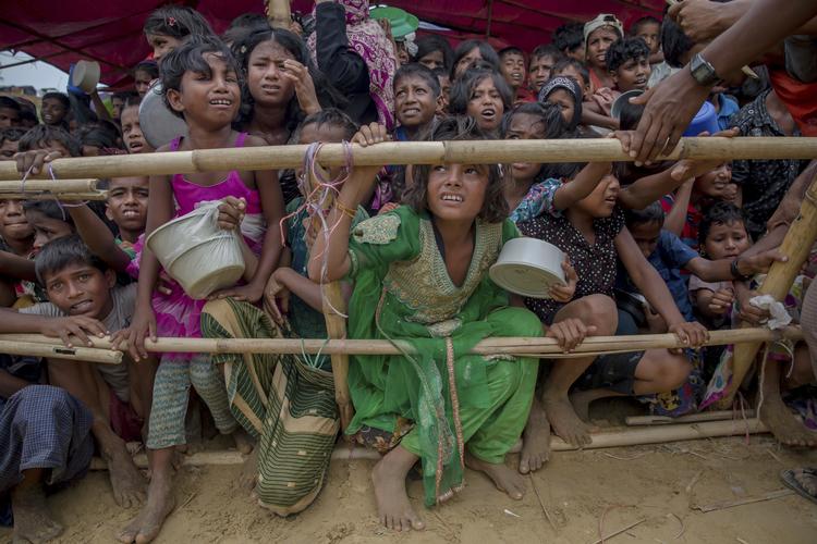 Forfølgelsen i Myanmar har ført til, at omkring 700.000 rohingyaer er flygtet til nabolandet Bangladesh. Arkivfoto Dar Yasin/AP