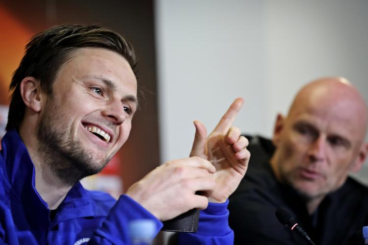 
FCK-anfører William Kvist må regnes for sikker mand i VM-truppen til slutrunden i Rusland. Det spændende i mesterskabsspillet er, om FCK-træner Ståle Solbakken vil bruge Kvist fra start i alle kampe
   Jens Dresling/POLFOTO