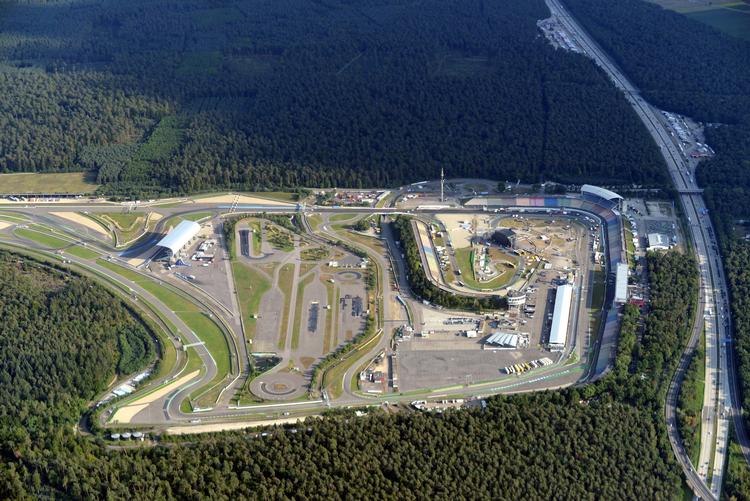 Hockenheimring i Tyskland, hvor Julie Brøndum Mortensen forulykkede. Thomas Muncke/AP