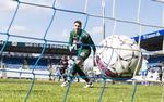 Troels Kløves hårde spark bragte OB på 2-0. Siden har Niki Zimling reducerer på straffespark.
   Claus Fisker/Ritzau Scanpix