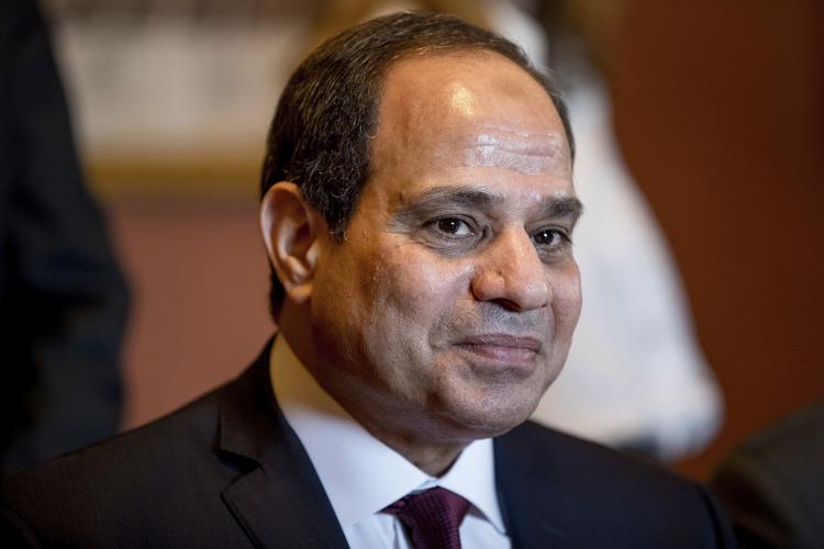 Egyptens præsident, Abdel Fattah al-Sisi. Andrew Harnik/AP