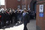 Carles Puigdemont forlader fængslet. Axel Heimken/AP