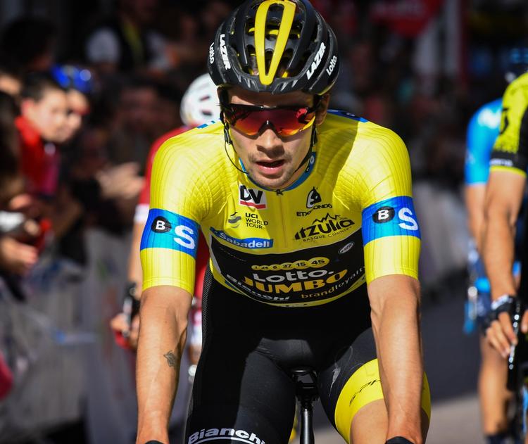 Roglic i førertrøjen er nu tæt på den endelige sejr i Basskerlandet Rundt. 