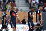 Arjen Robben scorede og var med til at sikre titlen. Det er 7. gang, hollænderen bliver tysk mester.  Matthias Schrader/AP