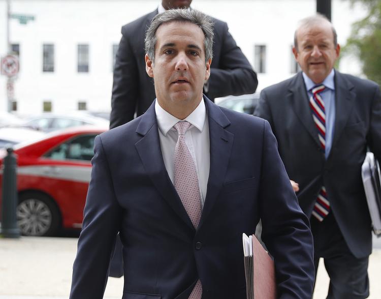 Michael Cohen er præsident Donald Trumps personlige advokat.  Pablo Martinez Monsivais/AP