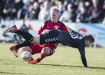 AaB gik helt ned i Fredericia. 
   Claus Fisker/Ritzau Scanpix