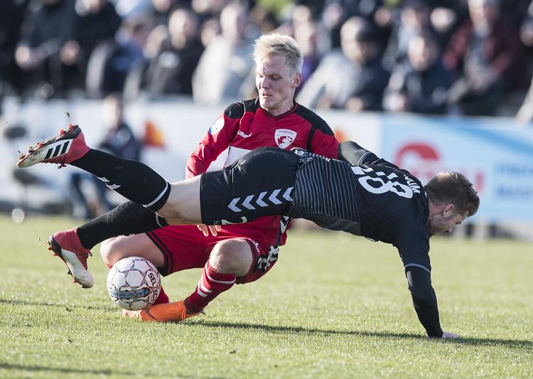 AaB gik helt ned i Fredericia. 
   Claus Fisker/Ritzau Scanpix