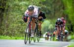 Dagens etapevinder på de franske landeveje Emil Vinjebo ses her under sidste års Tour of South Bohemia, hvor han sluttede på en samlet andenplads. 