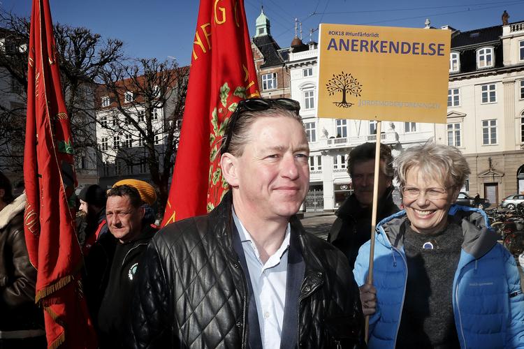 Flemming Vinther, formand for Centralorganisationernes Fællesudvalg, CFU, oplyser, at han regner med, at de mødes igen tirsdag.  Jens Dresling/POLFOTO