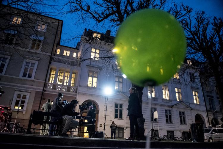 Forligsinstiutionen i aftes. Der blev forhandlet i 19 timer, inden forhandlingerne blev stoppet uden resultat. De bliver genoptaget på fredag klokken 10. Mads Claus Rasmussen/Ritzau Scanpix