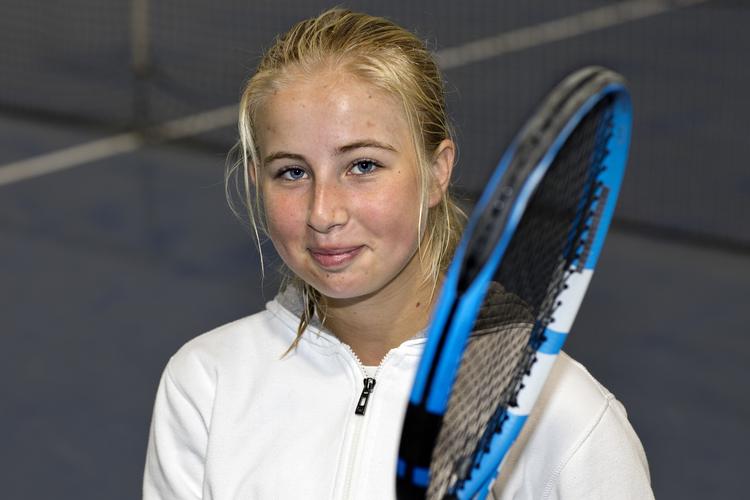  Clara Tauson regnes for det største danske tennistalent siden Caroline Wozniacki.  Finn Frandsen/POLFOTO