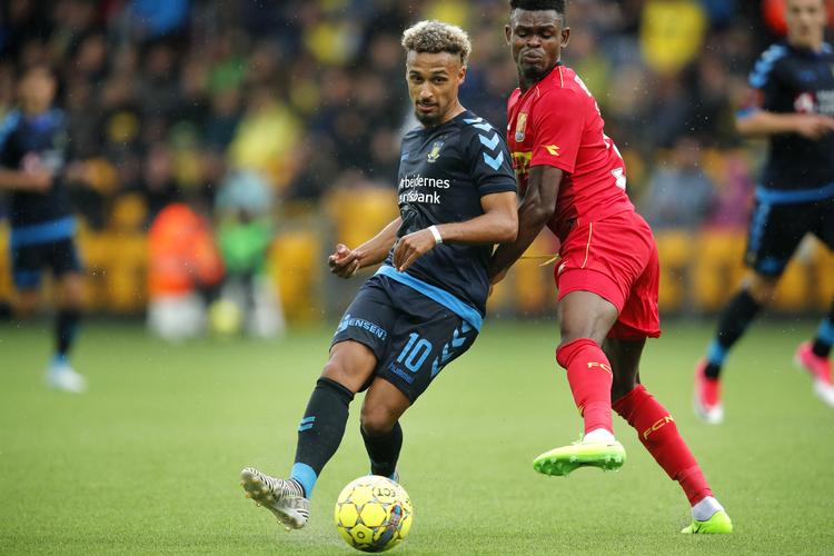 3-2 til FC Nordsjælland og 4-2 til Brøndby er det foreløbig blevet til, når de to klubber er mødtes i denne sæson.    Jens Dresling/POLFOTO
