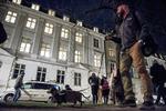 Forhandlingerne fortsætter til formiddag i Forligsinstitutionen på Sankt Annæ Plads i København. Mads Claus Rasmussen/Ritzau Scanpix