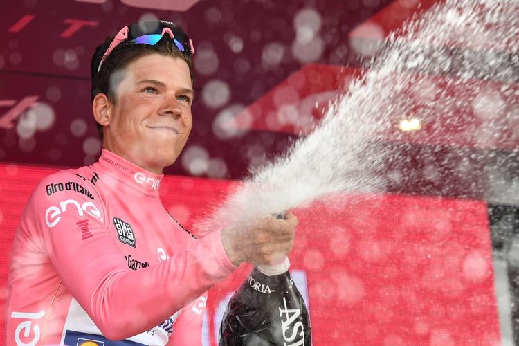 Luxembourgs Bob Jungels har tidligere vundet en etape i Giro d'Italia. Alessandro Di Meo/AP
