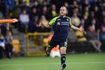 Teemu Pukki åbnede scoringen for Brøndby. Tariq Mikkel Khan/Ritzau Scanpix