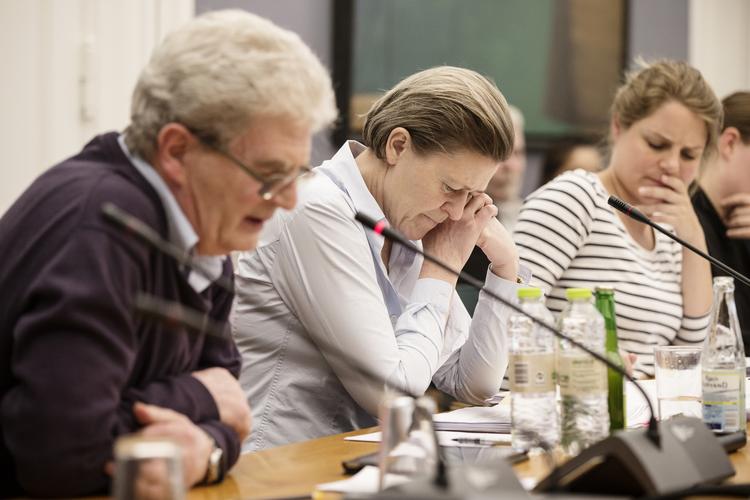 Josephine Fock (Alternativet) er frustreret over PET-svaret og har indkaldt justitsministeren til samråd. Her er hun til et andet samråd i udlændinge- og integrationsministeriet i februar. Miriam Dalsgaard/POLFOTO