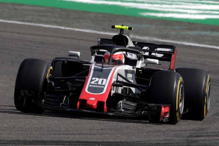 Kevin Magnussen jagter en god startplacering i Baku. Andy Wong/Ritzau Scanpix
