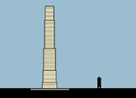280 meter høj, et varetegn for København og skaber af en masse nye arbejdspladser. Det skorter ikke på ambitioner med det skyskraber-projektet H.C. Andersen Adventure Tower. Men nu er det stødt på forhindringer i kommunen.  Jens Mørch (Grafik)