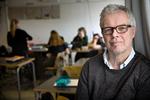 
    Lærer på Nyboder Skole Jesper Tranberg ærgrer sig over, at en fælles løsning med nattens delforlig ikke bliver en realitet. Martin Lehmann/POLFOTO