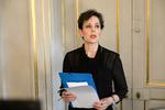 Det Svenske Akadami befinder sig i noget nær kaos. Fem af medlemmerne har siden november forladt deres pladser. Blandt dem den permanente sekretær Sara Danius (billedet). Fredrik Sandberg/AP